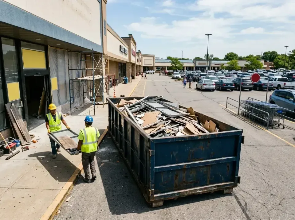 retail-store-renovation-debris-003 — frequently asked questions, Roll-off Dumpster Rentals in Jerome, ID